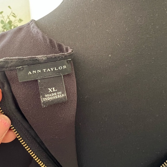 Ann Taylor Black Dress Tank - Picture 2 of 3